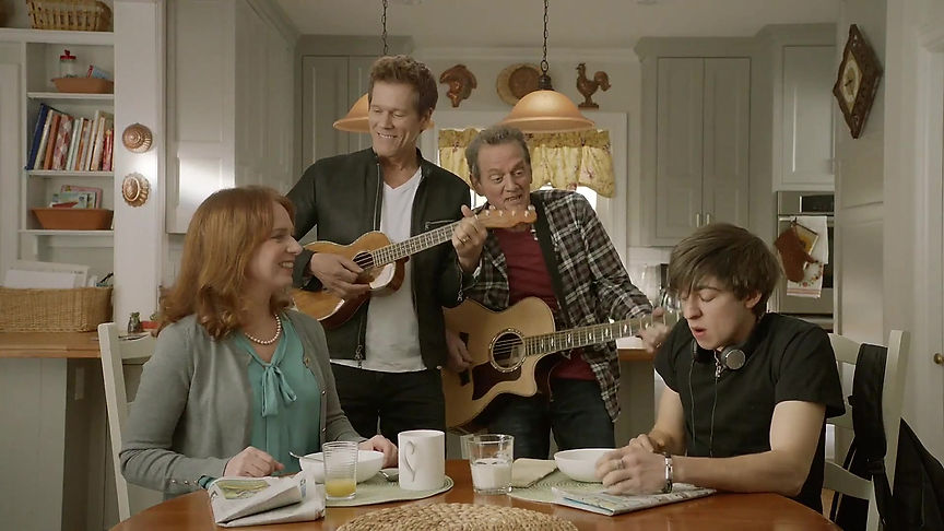 American Egg Board Commercial with Kevin Bacon and Michael Bacon
